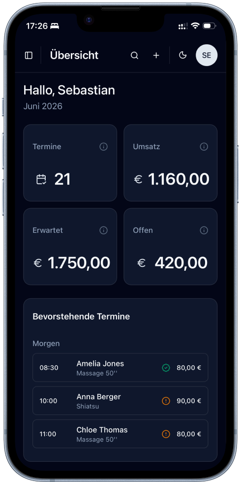 Neija auf dem Smartphone