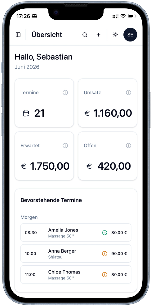 Neija auf dem Smartphone
